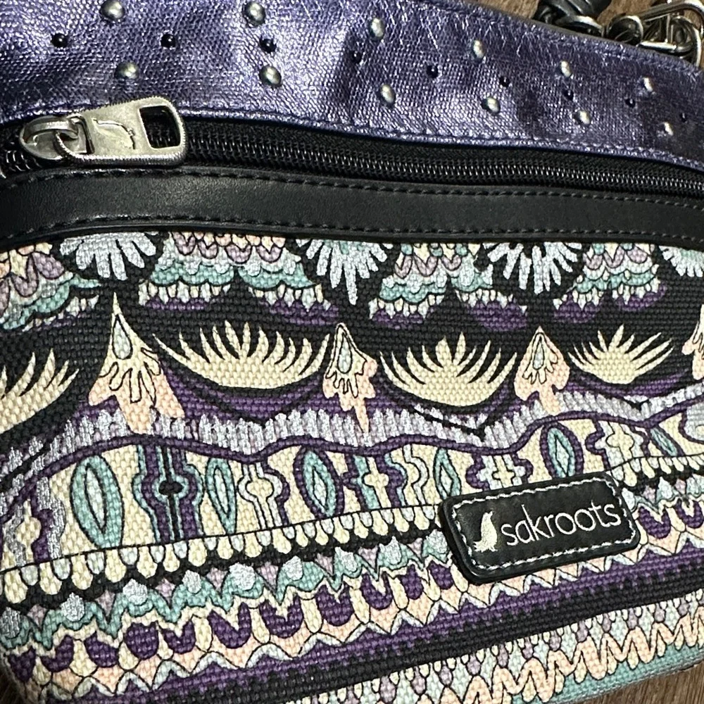 Sakroots Multicolor Patterned Crossbody Bag - Picture 2 of 6